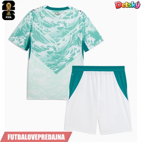 Lacne Dětský Futbalové dres Portugalsko MS 2026 Krátky Rukáv - Preč (+ trenírky)